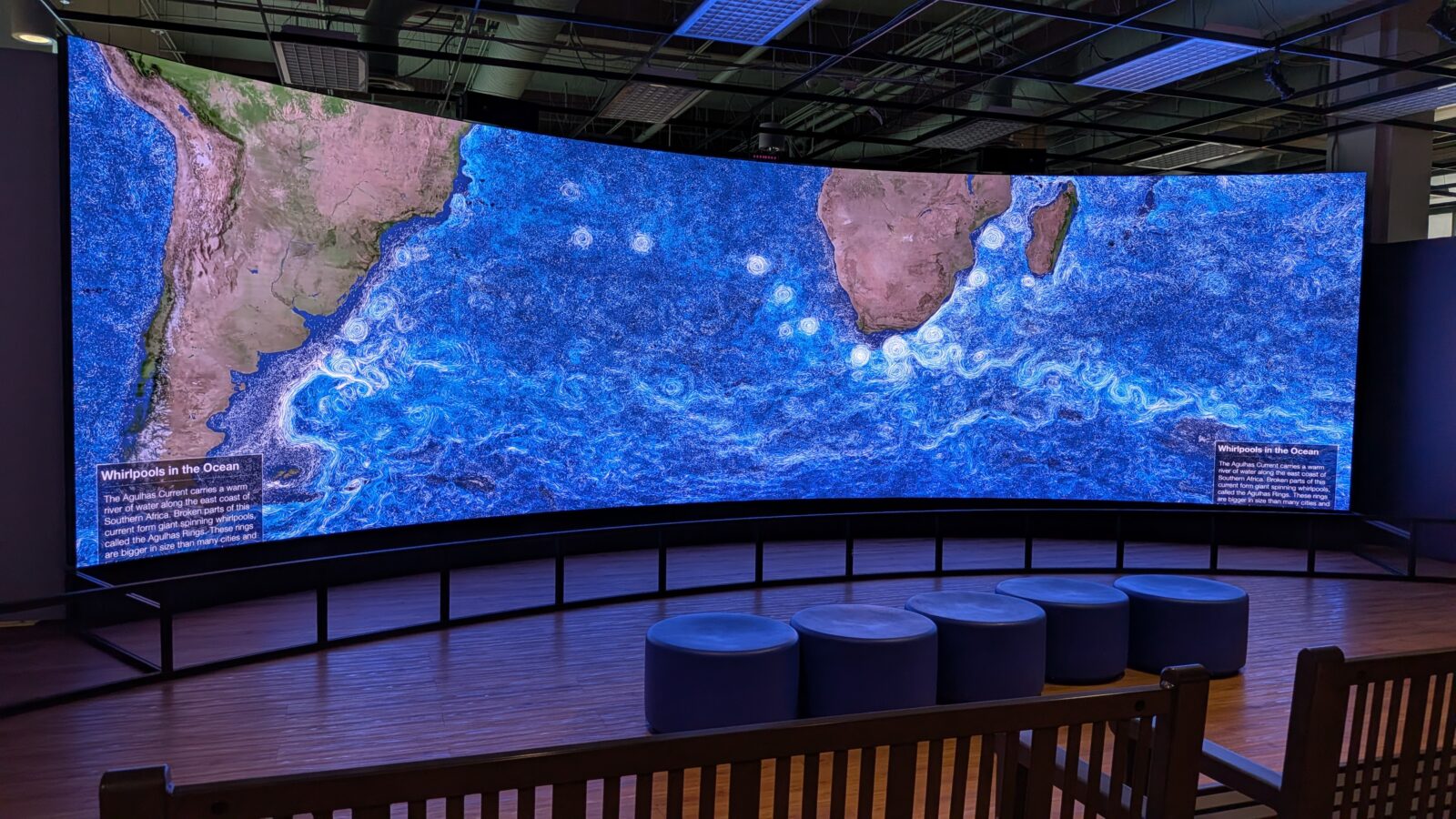 Hyperwall at NASA's Earth Information Center